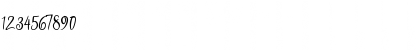 Download puralova Regular Font Numeric Preview