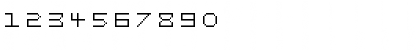 Download Gridder OFF Font Numeric Preview