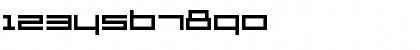 Download GridExercise Regular Font Numeric Preview