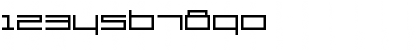 Download GridExercise Regular Font Numeric Preview