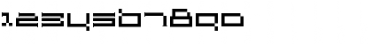 Download GridExerif Regular Font Numeric Preview