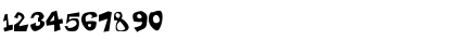 Download AdLib Regular Font Numeric Preview