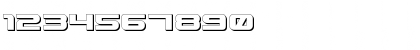 Download Gunship Shadow Shadow Font Numeric Preview