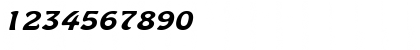 Download GuthrieExtended Oblique Font Numeric Preview