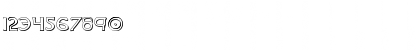 Download Hadriatic Shadow Regular Font Numeric Preview