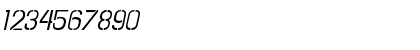 Download Hallandale Stencil It. SC JL Regular Font Numeric Preview