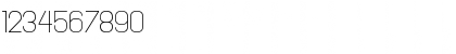 Download Hallandale Text Light JL Regular Font Numeric Preview