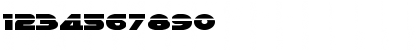 Download Han Solo Expanded Laser Expanded Laser Font Numeric Preview