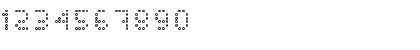 Download Happy Dots Regular Font Numeric Preview