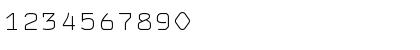 Download HardCase Regular Font Numeric Preview