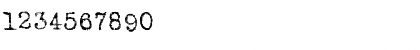 Download Hartings Plain Font Numeric Preview