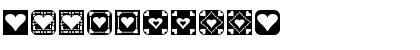 Download Heart Things 2 Normal Font Numeric Preview