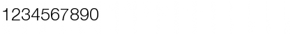 Download HelveticaNeue Light Font Numeric Preview
