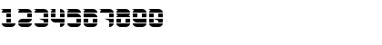 Download Rubber Down Regular Font Numeric Preview