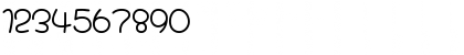 Download HoneyLight Regular Font Numeric Preview