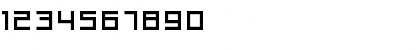 Download hooge 06_56 Regular Font Numeric Preview