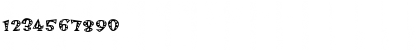 Download HotsyTotsyRocksieMvB Regular Font Numeric Preview