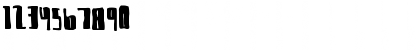 Download New Regular Font Numeric Preview
