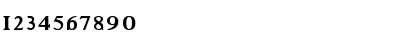 Download Idiosynoptium Regular Font Numeric Preview