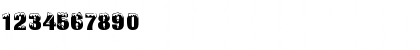 Download Igloo Solid Normal Font Numeric Preview