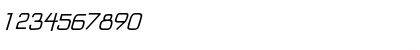 Download IguanaLover BTN Oblique Font Numeric Preview