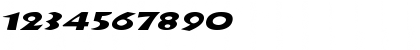 Download IndyExtended Italic Font Numeric Preview