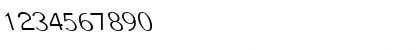 Download Informal Oblique Expressed Left Regular Font Numeric Preview