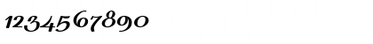 Download Ingriana BoldItalic Font Numeric Preview