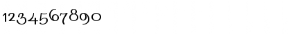 Download Ingriana Plain Font Numeric Preview