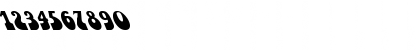 Download Inkwell Down Left Regular Font Numeric Preview