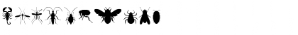 Download Insectile Solid Font Numeric Preview