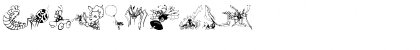 Download InsectsMK Regular Font Numeric Preview
