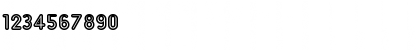 Download Inset5 Bold Font Numeric Preview