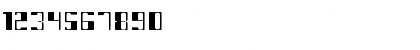 Download intergalatic Regular Font Numeric Preview