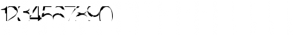 Download InternationalDisgrace Regular Font Numeric Preview