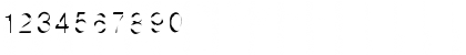 Download InternationalDisgrace Regular Font Numeric Preview