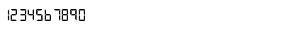 Download IRS Regular Font Numeric Preview