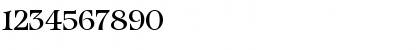 Download Isbell Regular Font Numeric Preview