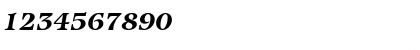 Download IsbellITC Bold Italic Font Numeric Preview
