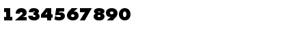 Download IsomarDisplayExpandedSSK Regular Font Numeric Preview