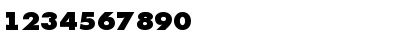 Download IsomarDisplayExpandedSSK Regular Font Numeric Preview