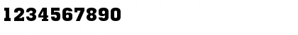 Download JaakBlackSSK Regular Font Numeric Preview