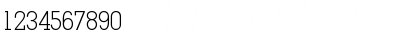 Download JaakLightSSK Regular Font Numeric Preview