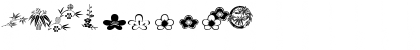 Download JapaneseGardenOrnamentsITC Medium Font Numeric Preview