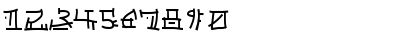 Download Japperneese Regular Font Numeric Preview