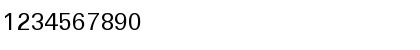 Download JeffBecker Regular Font Numeric Preview
