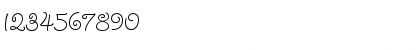 Download Jelly Bean Regular Font Numeric Preview