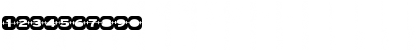 Download jetset Regular Font Numeric Preview