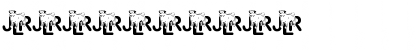 Download JLR Doggon! Regular Font Numeric Preview
