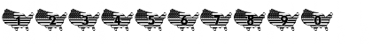 Download JLR God Bless the USA LSF Regular Font Numeric Preview